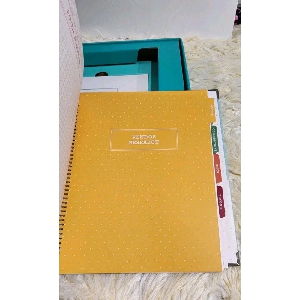 Wedding Planner Journal With Stickers